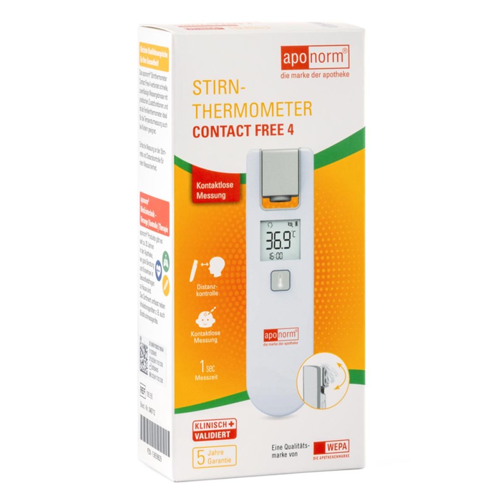 WEPA Apothekenbedarf GmbH & Co KG aponorm® Stirnthermometer Contact Free 4 13659829