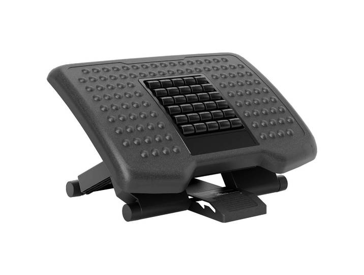 Homcom Fussstütze, Schwarz, Kunststoff, 35x17x46 cm, Freizeit & Co, Wellness & Gesundheit, Gesundheit