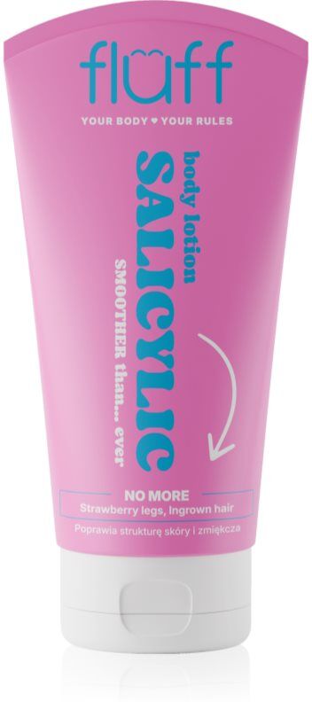 Fluff Salicylic Acid Smoothing Body Lotion with salicylic acid 150 ml