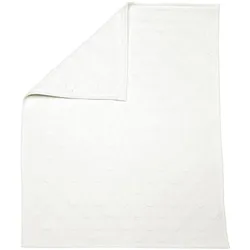 David Fussenegger, Babydecke, Babydecke Riga Punkte weiss (90 x 70 cm)