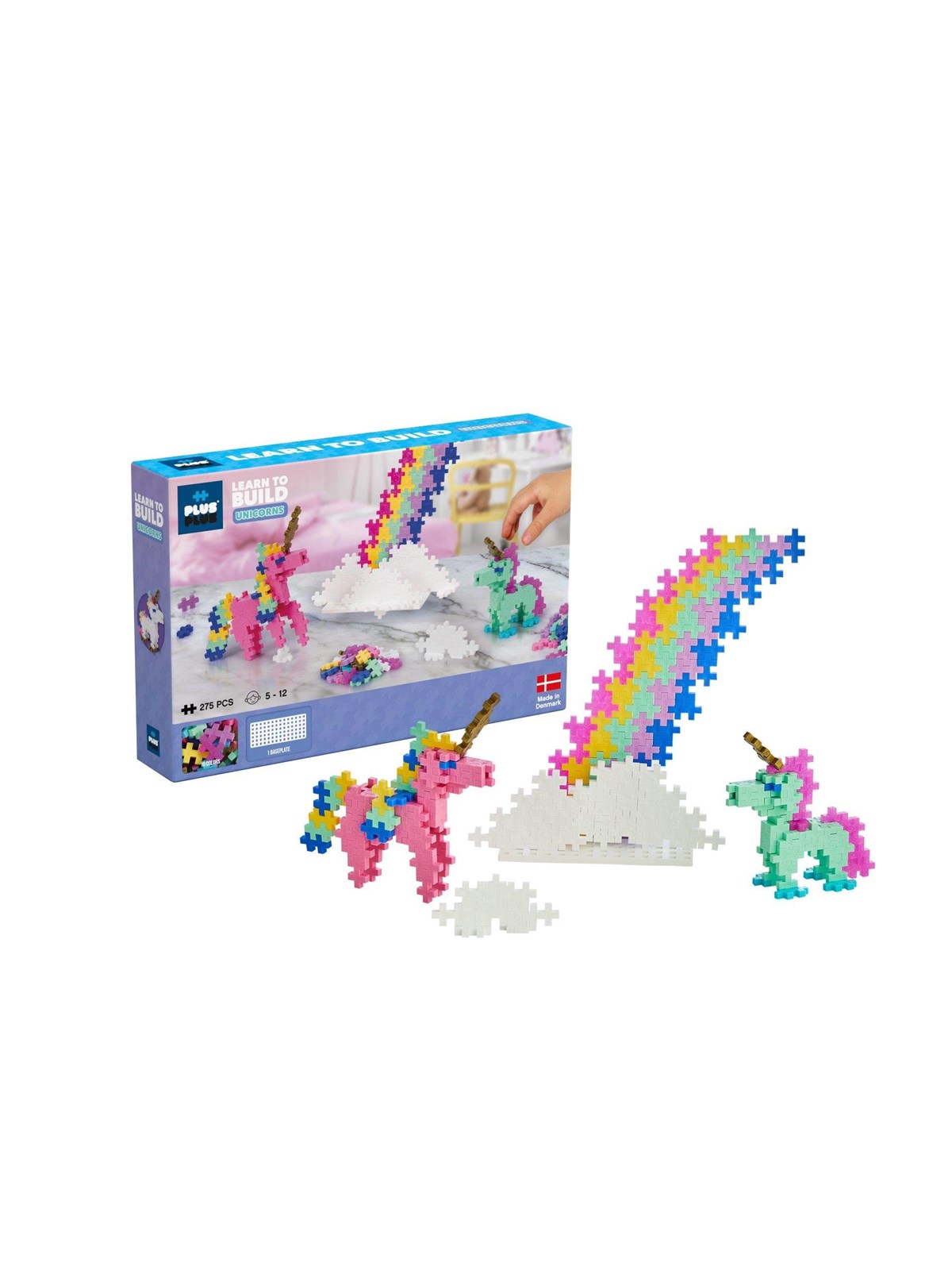 Plus-Plus Learn to Build - Unicorns 275 pcs