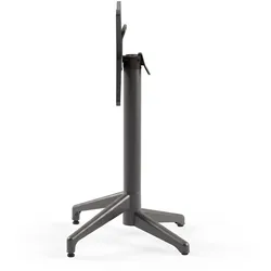 Mod. MOON BASE 49 cm für Bartisch Anthrazit Klappbar H74 cm für den Außenbereich