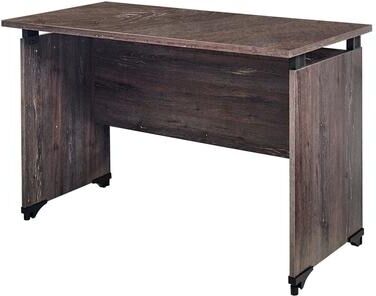 Klair Living Urban Farmhouse Composite Wood Writing Desk in Rustic Gray
