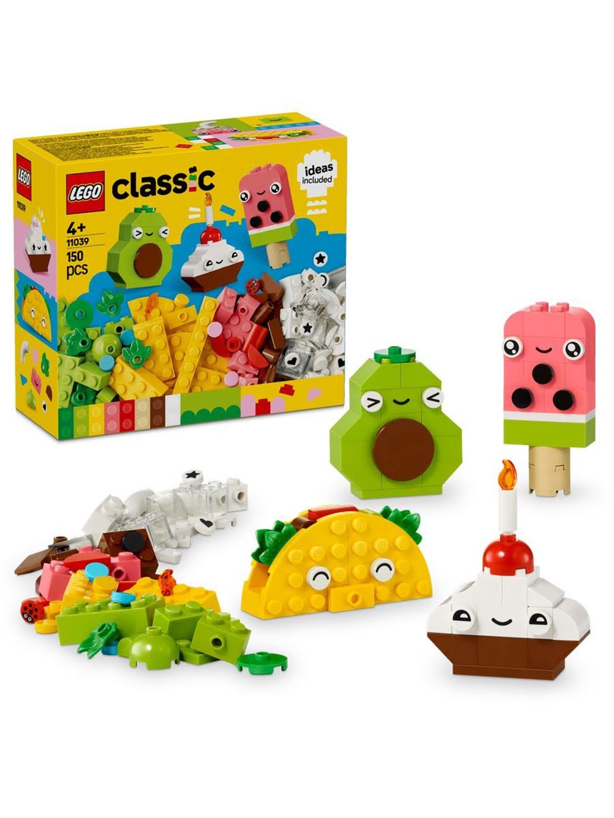 LEGO Classic 11039 Kreativer Snack Bauspaß