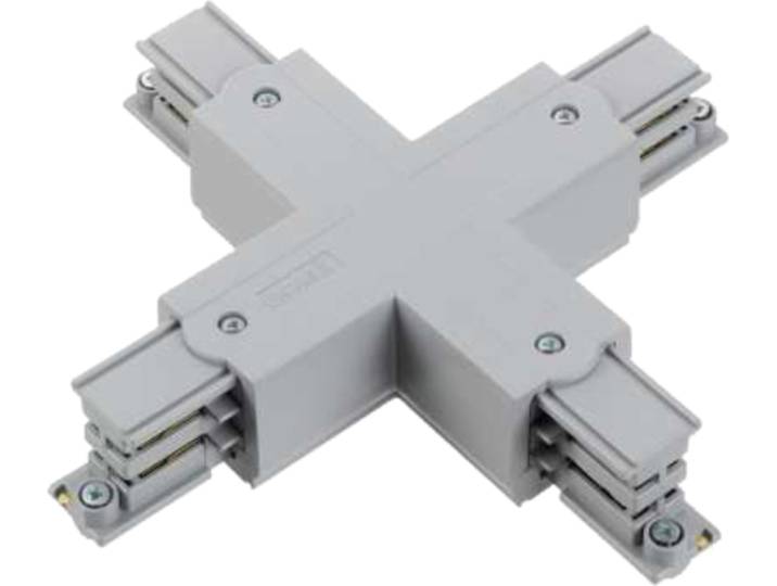 Nordic Aluminium GLOBAL X-Verbinder Kreuzstück, grau XTS 38-1