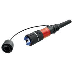 Neutrik 1028492 Glasfaser LWL Anschlusskabel 75 m Schwarz [1x EBC - 1x EBC] Multimode