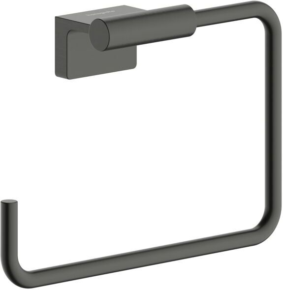 Hansgrohe AddStoris S Handtuchring 41784340 Wandmontage, brushed black chrome
