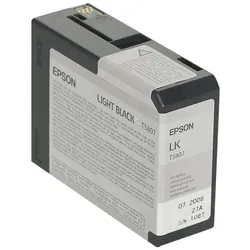 EPSON C13T580700 EPSON Tinte T580700 Light Schw