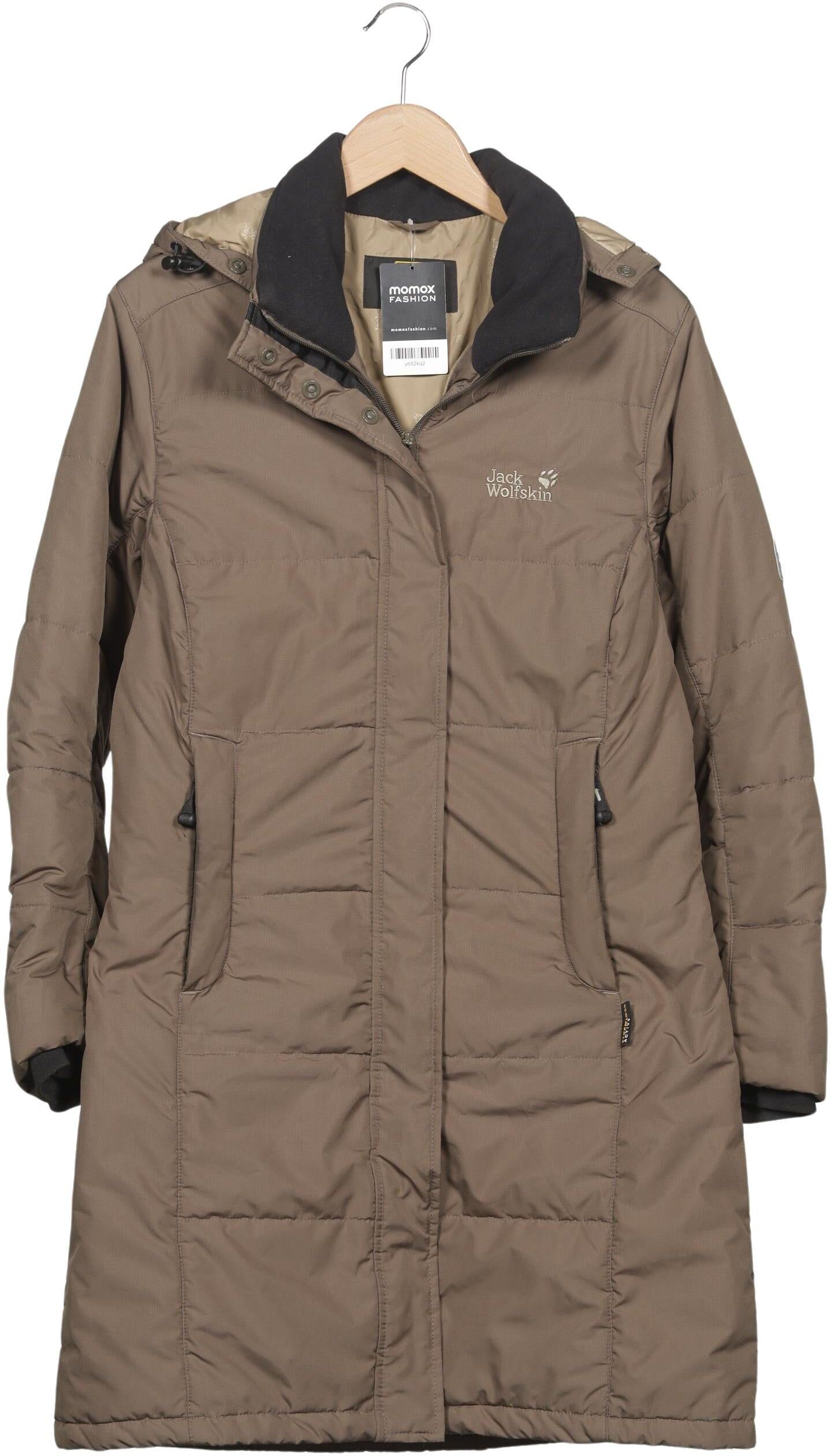 Jack Wolfskin Damen Mantel, Braun, Gr. M, Synthetik - Second Hand