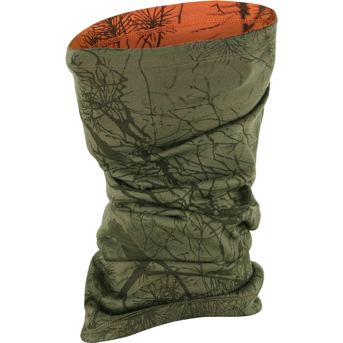 Fjällräven Lappland Neck Gaiter green camo-orange multi camo (626-261) One Size F87130-626-261-One Size