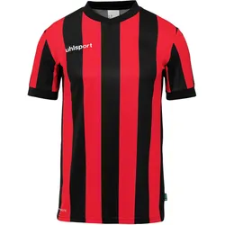 Uhlsport, Unisex, Sportshirt, Retro Stripe (S), Rot, Schwarz, S