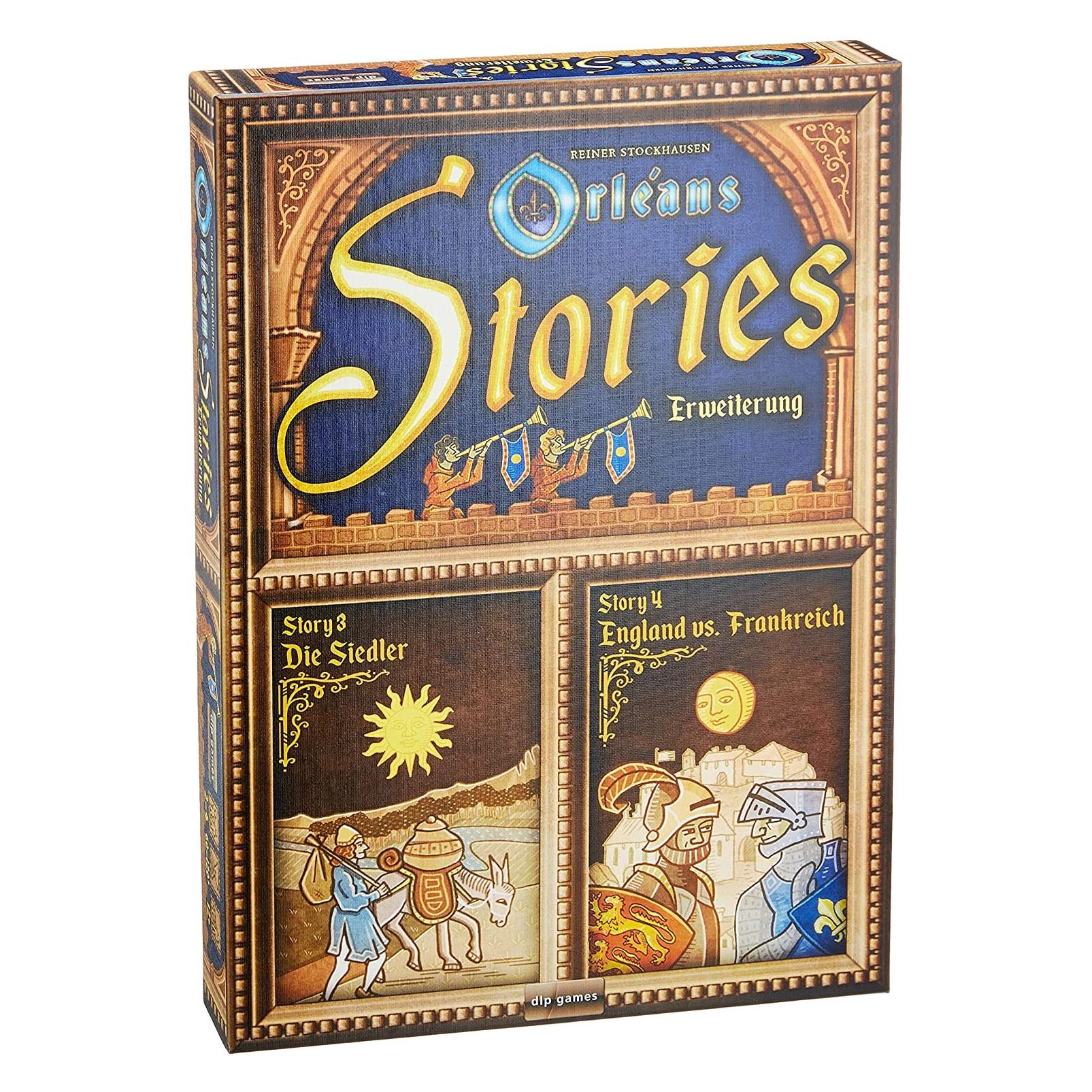 DLP DLP01057 - Orléans Stories 3&4: Orléans Stories, 2-4 Spieler, ab 12 Jahren (DE-Erweiterung) (Deutsch, 2 - 4 Spieler) (DLP01057)