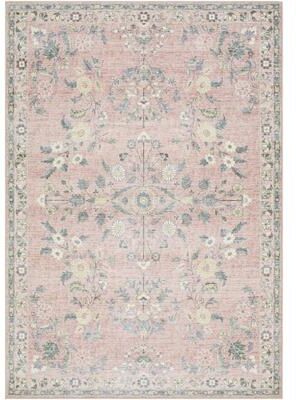 Livabliss Lavable Classic Medallion Machine Washable Area Rug