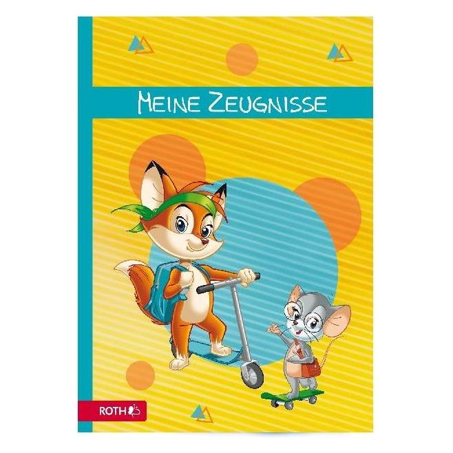 Roth Zeugnismappe A4 Fredo&Fitzi 10 Hüllen (A4) (89344)