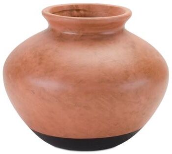 "Pot 9""D x 7.75""H Ceramic by Melrose in Faults"