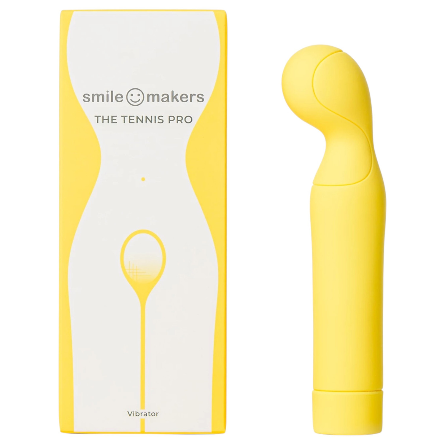 Smile Makers The Tennis Pro - Gul G-Punktsvibrator