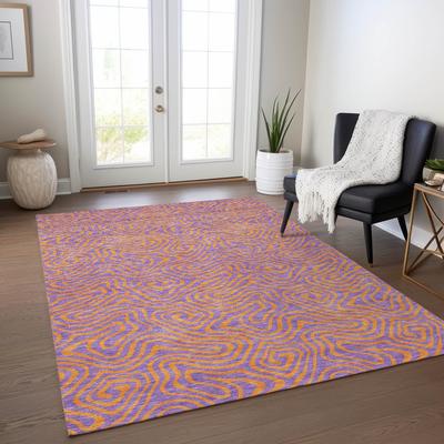 Addison Rugs Machine Washable Indoor/ Outdoor Modern Trance Chantille Rug