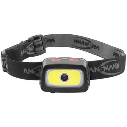 ANSMANN Taschenlampe HD200B Head Stirnlampe mit 3W LED