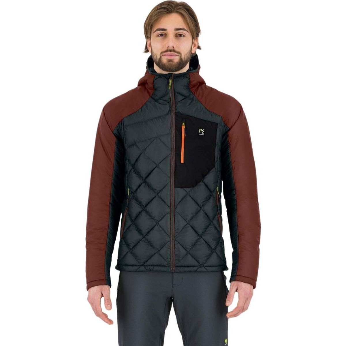 Karpos Lastei UP Jacket woodl.gray/mahogany (023) M 2511044-023-M