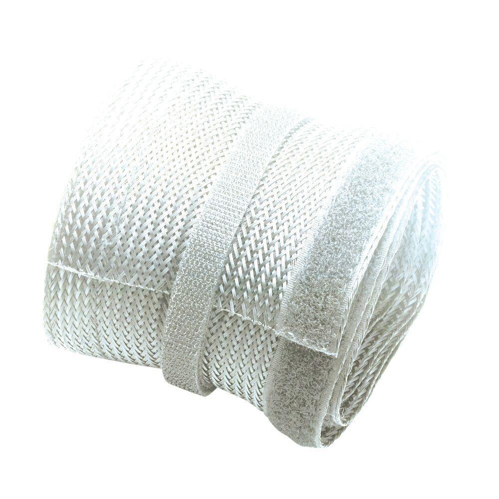 PureMounts Kabelsocke Polyester 1,8m, weiß PM-ZCCS-SOCKS-85W