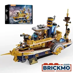 Lumibricks Steampunk Dampfschiff LB9106
