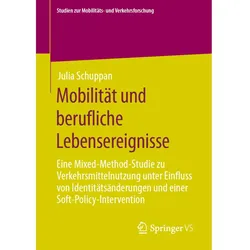 Mobilität und berufliche Lebensereignisse, Fachbücher von Julia Schuppan