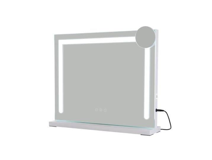 Bailey - applique murale led en métal, blanc, l 80 cm