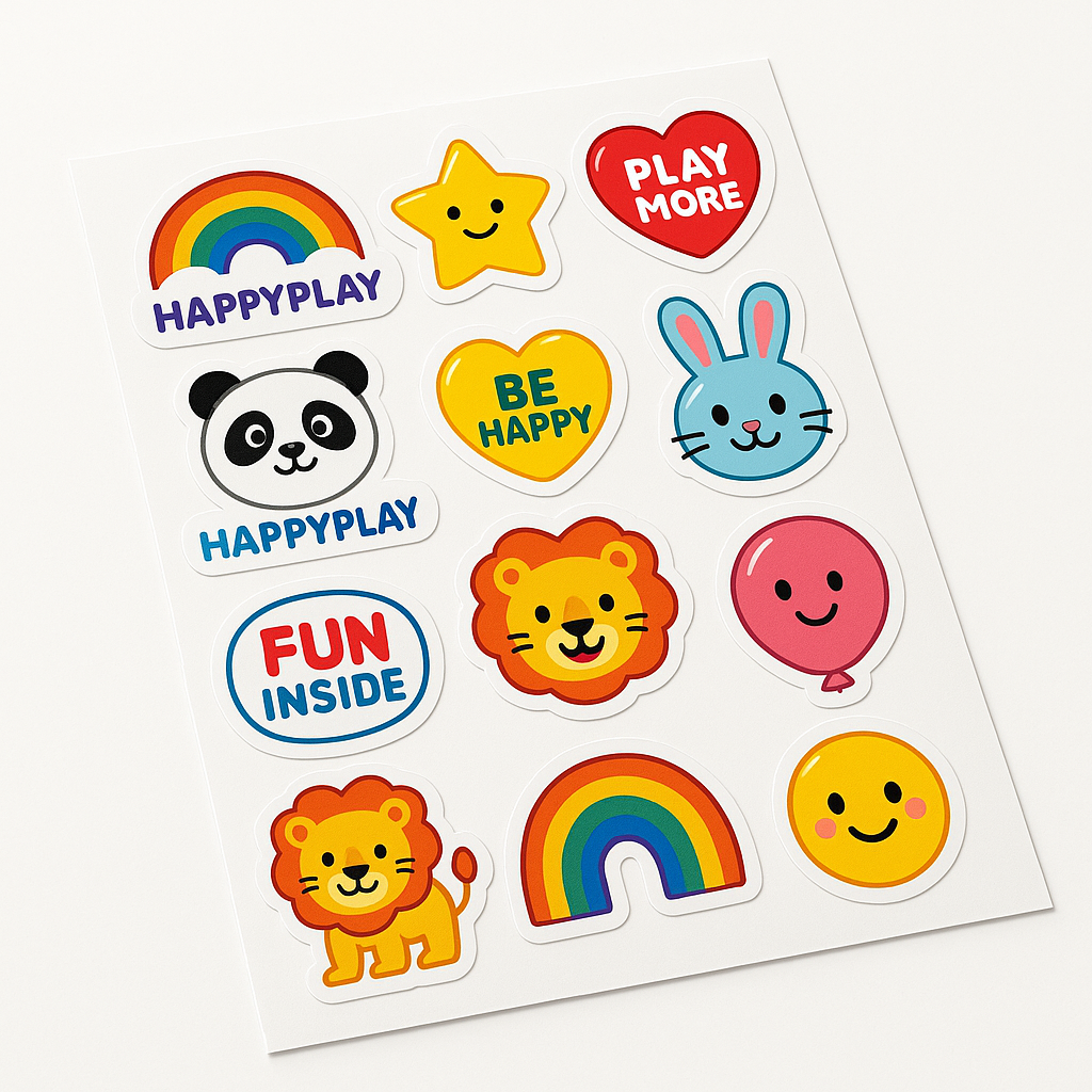 Pixartprinting Pegatinas a medida con plantillas