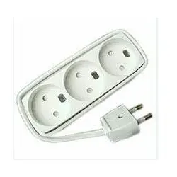 MicroConnect, Steckdosenleiste, GRUELU3H015 1.5m Weiss Spannungsschutz (3x, 1.50 m)