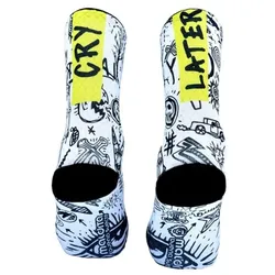 MALDITA BUENA SUERTE Socken Cry later XL | 44-46