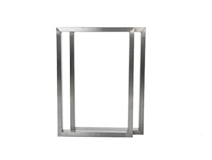 KTC Tec Tischgestell Edelstahl TRG 50x30 500 Untergestell Kufen Tischuntergestell, 2 STK