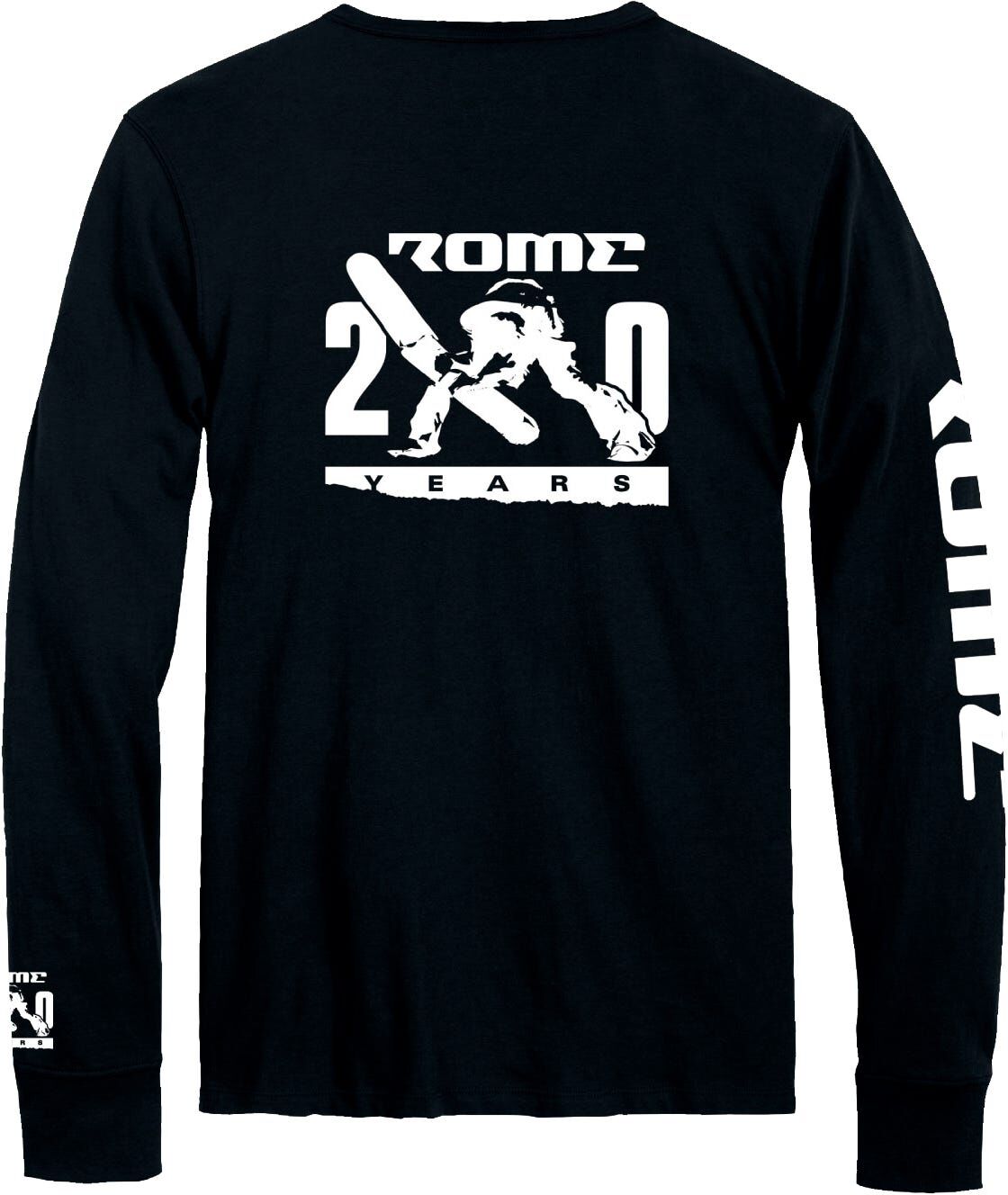Rome 20 Anniversary Long Sleeve BLACK