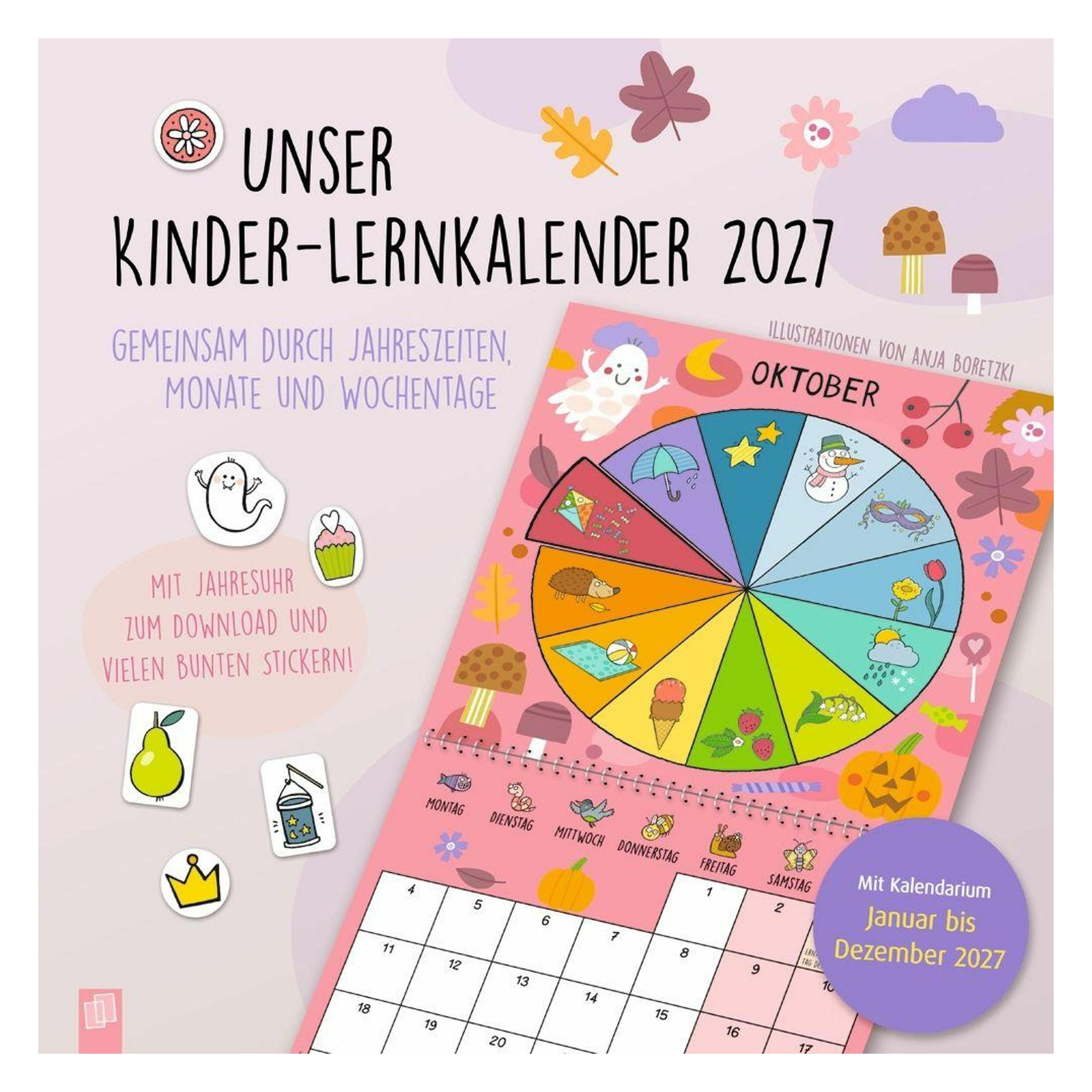 An der Ruhr Unser Kinder-Lernkalender 2027 (66014174)