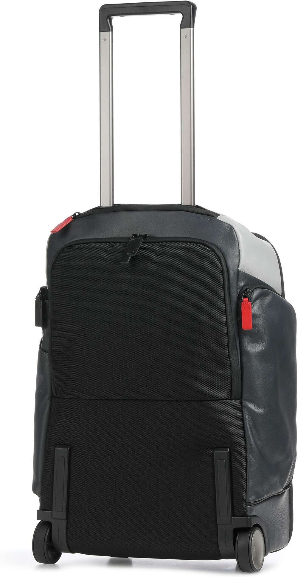 Piquadro Urban Rucksack-Trolley, schwarz