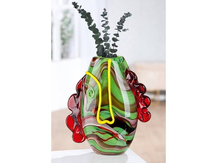 Vase Conturo 27 x 30 x 10cm Multicolore