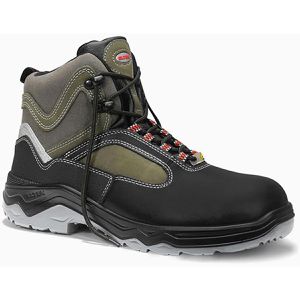 ELTEN Sicherheitsschuhe Lex, ESD, S3S, Stiefel, Stahlkappe, Nubukleder & Mikrofaser, Gr. 38