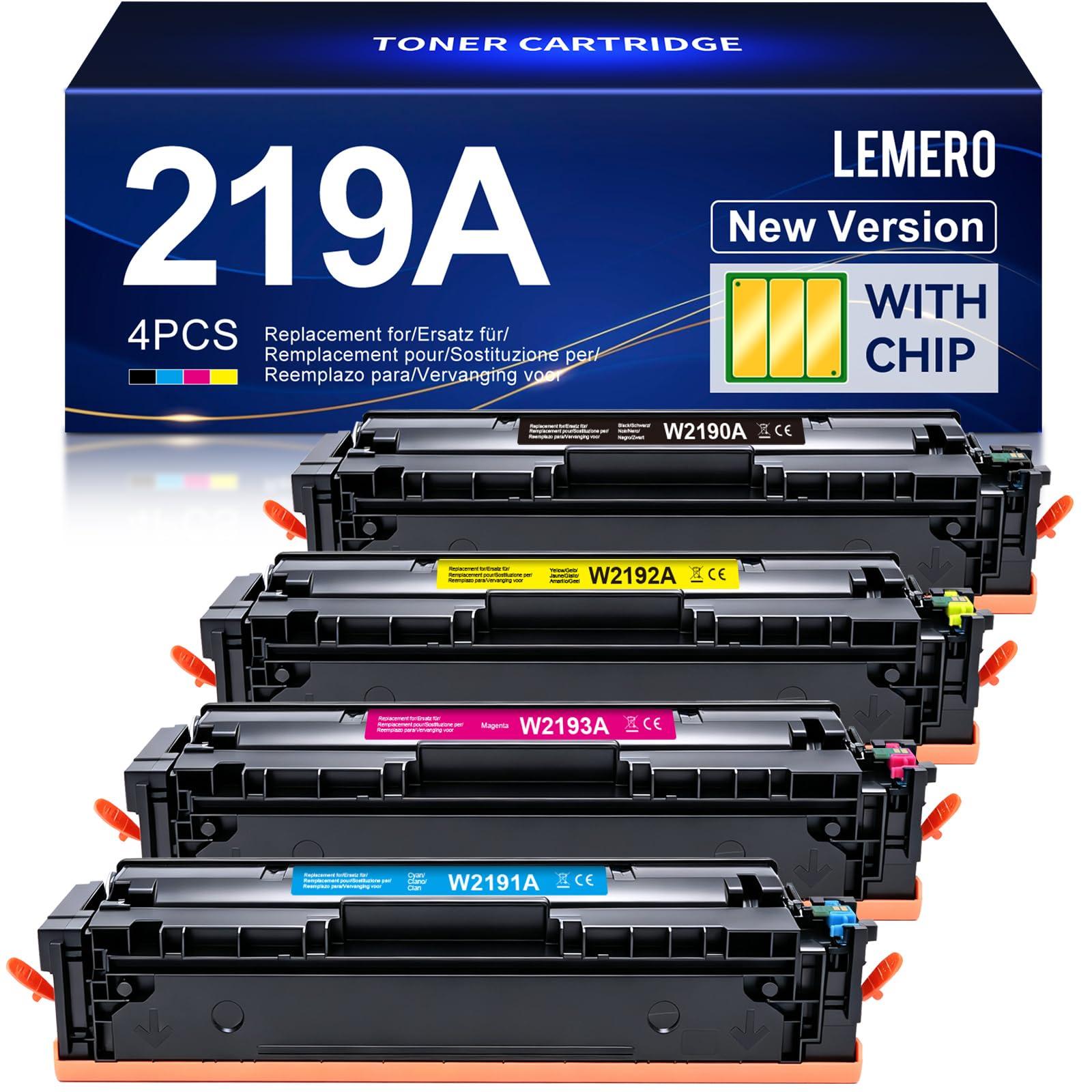 219A Toner 4er-Pack mit Chip für HP Color LaserJet Pro MFP 3302