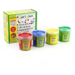 ökoNORM Fingerfarben, 4er Set