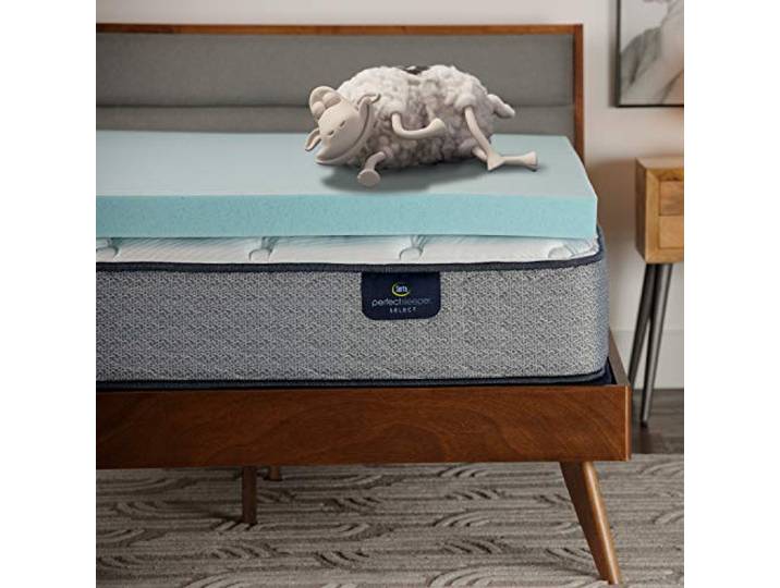 Serta ThermaGel Matratzenauflage aus Memory-Schaum, King-Size-Bett