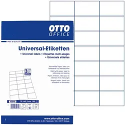 OTTO Office 2100er-Pack Universal Klebeetiketten
