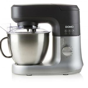 Domo Küchenmaschine DO9182KR, 1000W, Patisserie-Set & Mixer, 4,5 Liter, schwarz