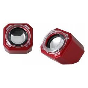NGS RedFlashLight červená / Reproduktor pro notebook / 2.0 / 4 W RMS / USB (NGS REDFLASHLIGHT)
