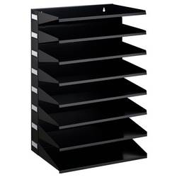Durable Sortierablage 336101 Schwarz DIN A4 Anzahl der Fächer: 8