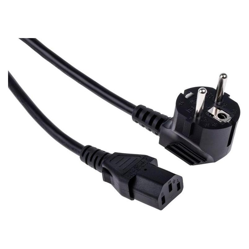 RS PRO Power Cord C13 to Euro CEE7/7 plug 10m (10 m) (6151160)