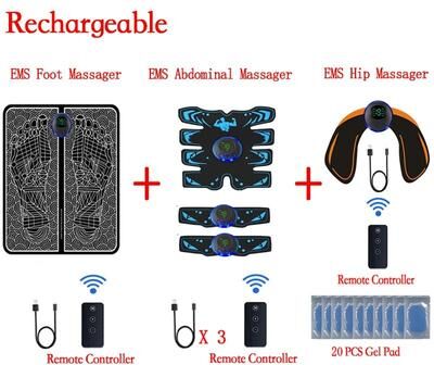 Uplift Treasures EMS Muscle Stimulator Body Training Pads type05m01