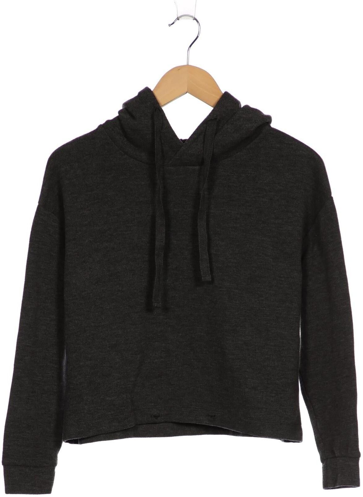 Kauf dich glucklich Damen Kapuzenpullover, Grau, Gr. XS, Synthetik - Second Hand