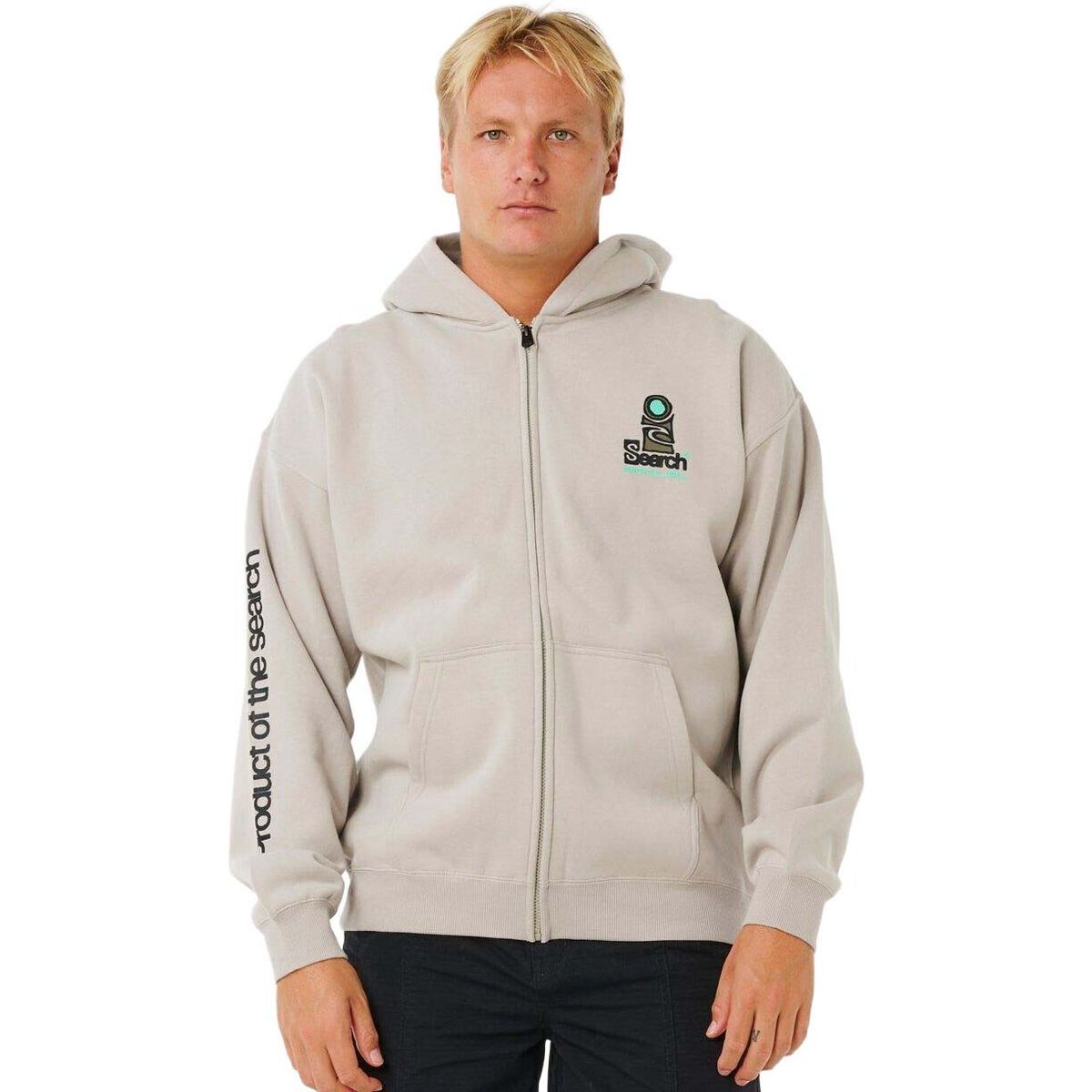 RipCurl Search Zip Thru Hood stone (2019) 2XL 09BMFL-2019-2XL