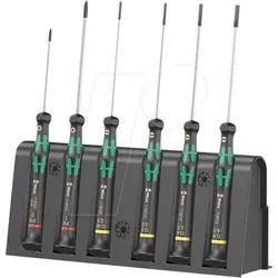 WERA 05118152001 - Schraubendrehersatz Kraftform Micro, gemischt, 7-teilig