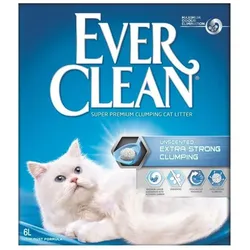 Everclean Unscented extra strong clumping (Klumpend, 6 l), Katzenstreu
