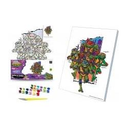 Qbee Malen nach Zahlen Ninja Turtles (78585743)